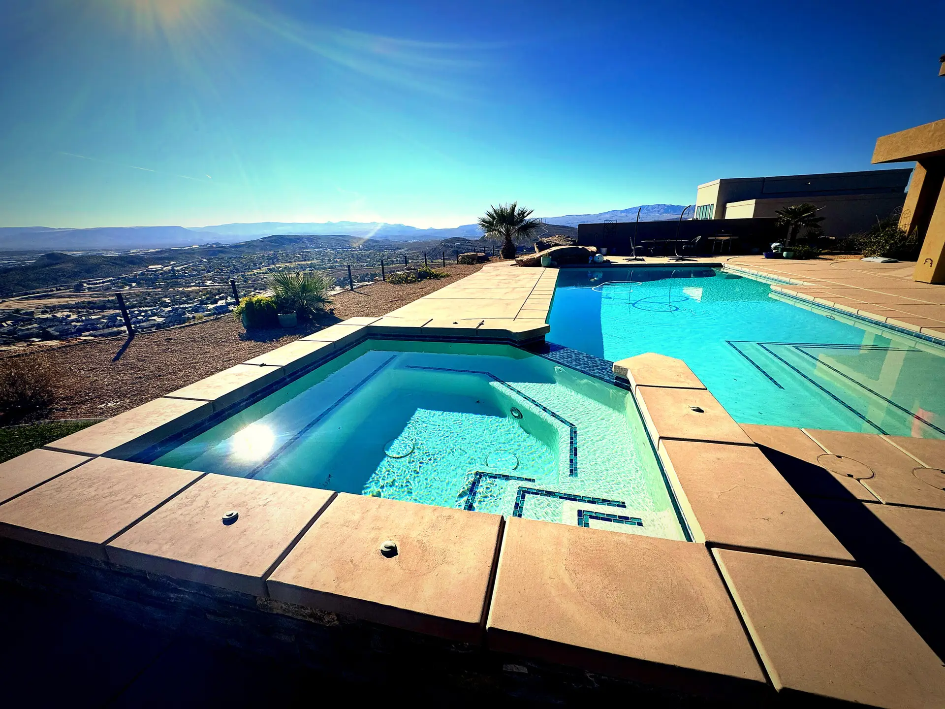 Custom pool in Bloomington, Utah