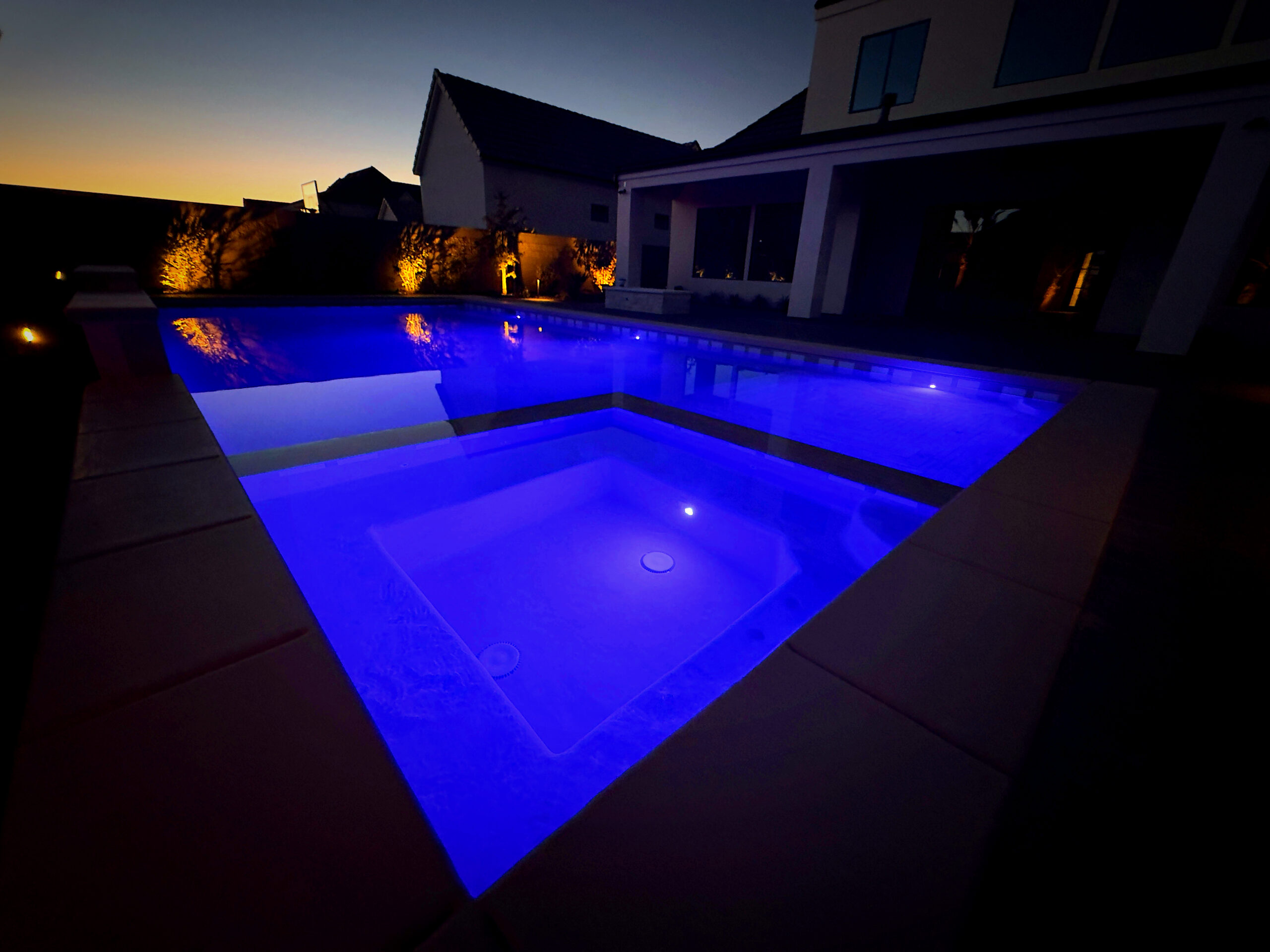 Pool construction Hurricane Utah Zion backdrop