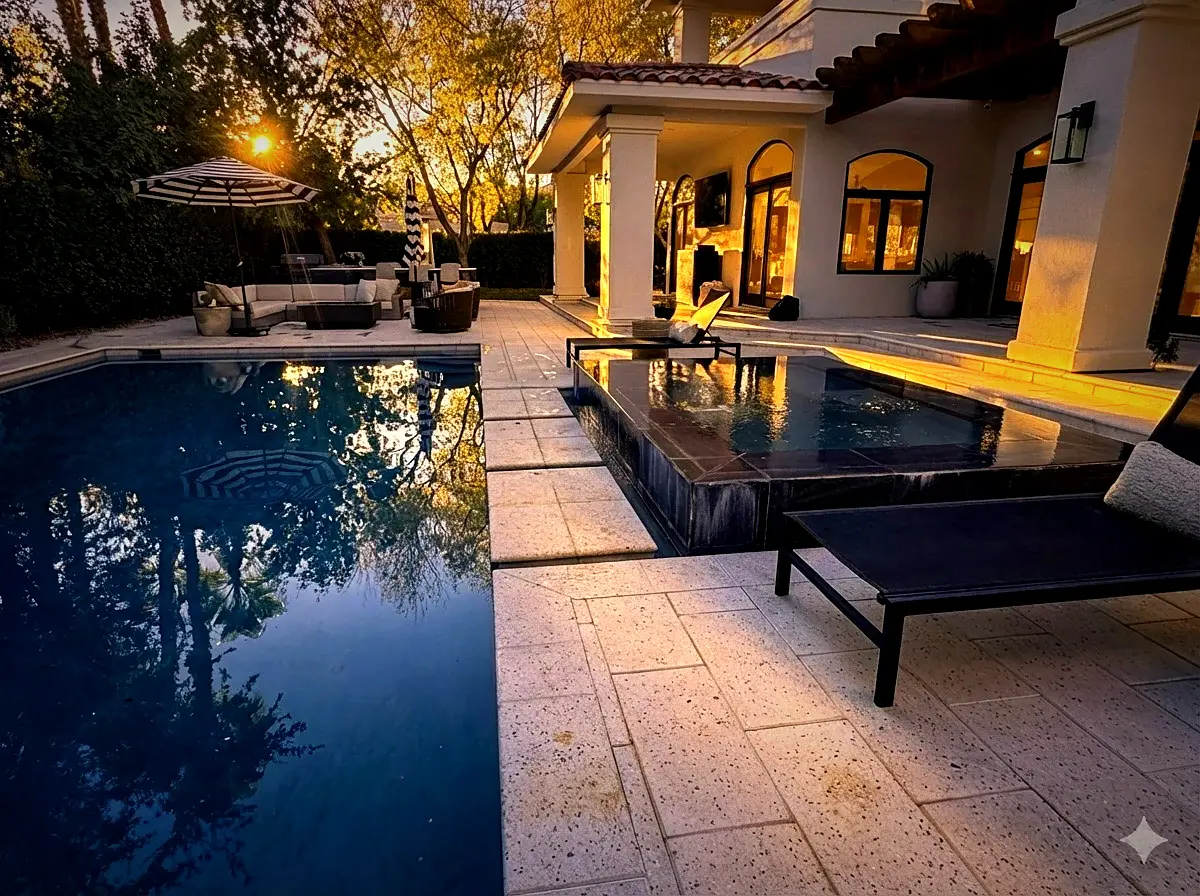 Red rock formations surrounding St. George, Utah