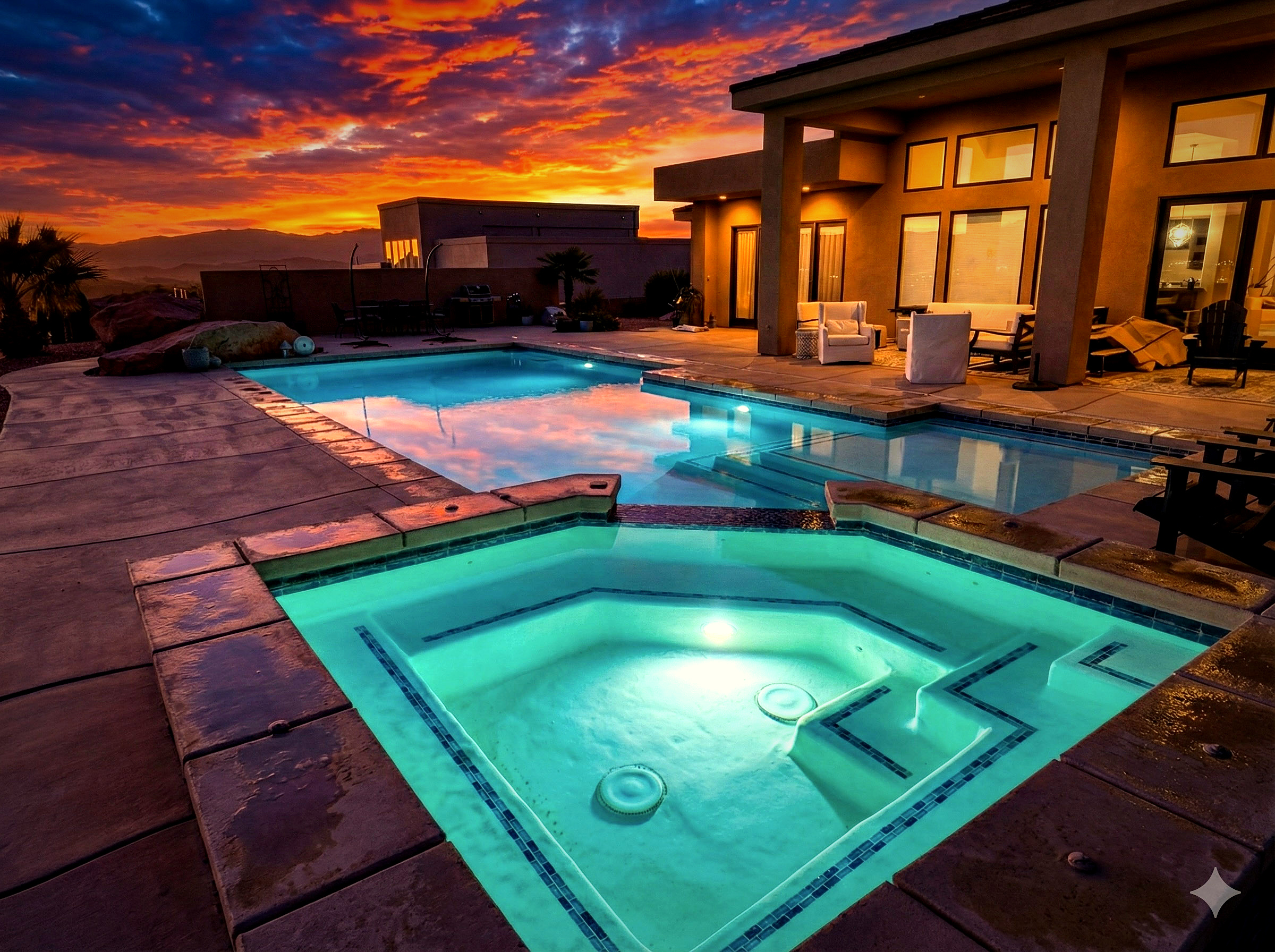 Luxury spas and hot tubs for St. George homes